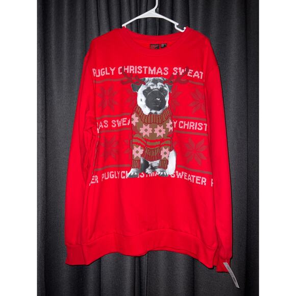 Ugly Christmas Sweater Sweatshirt Xmas Size XL - Picture 1 of 3